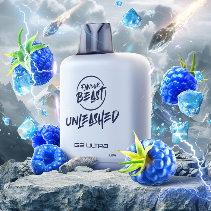 Level X Flavour Beast Unleashed Boost G2 Ultra Pods - Epic Blue Razz