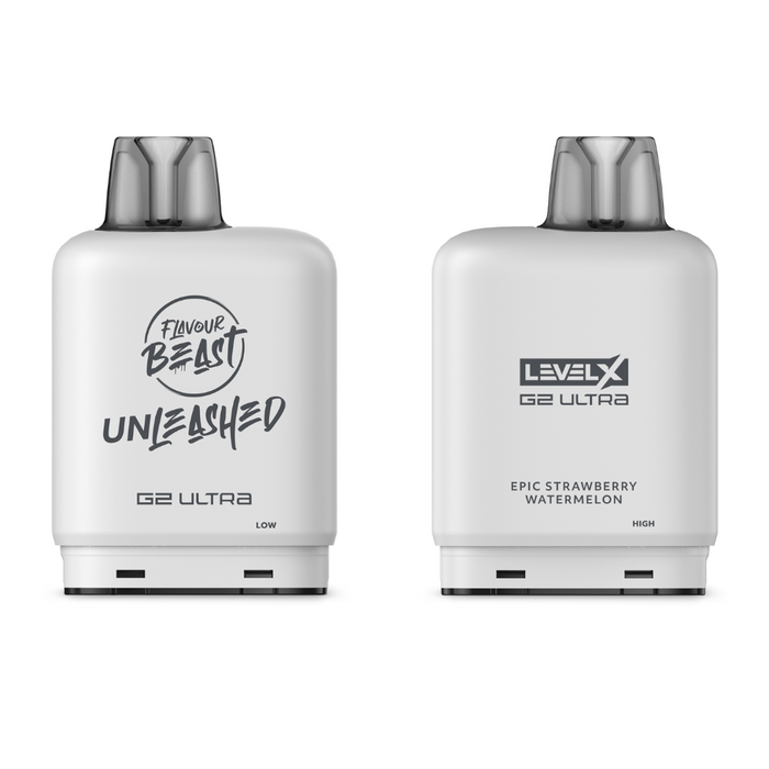 Level X Flavour Beast Unleashed Boost G2 Ultra Pods - Epic Strawberry Watermelon
