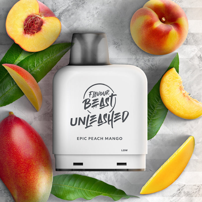 Level X Flavour Beast Unleashed G2 Pods - Epic Peach Mango