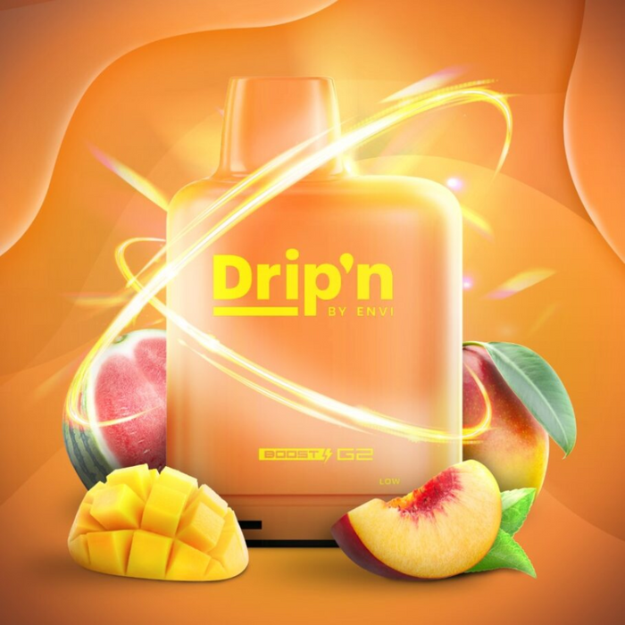 Mango Peach Watermelon Drip'n Level X Boost G2 Pods