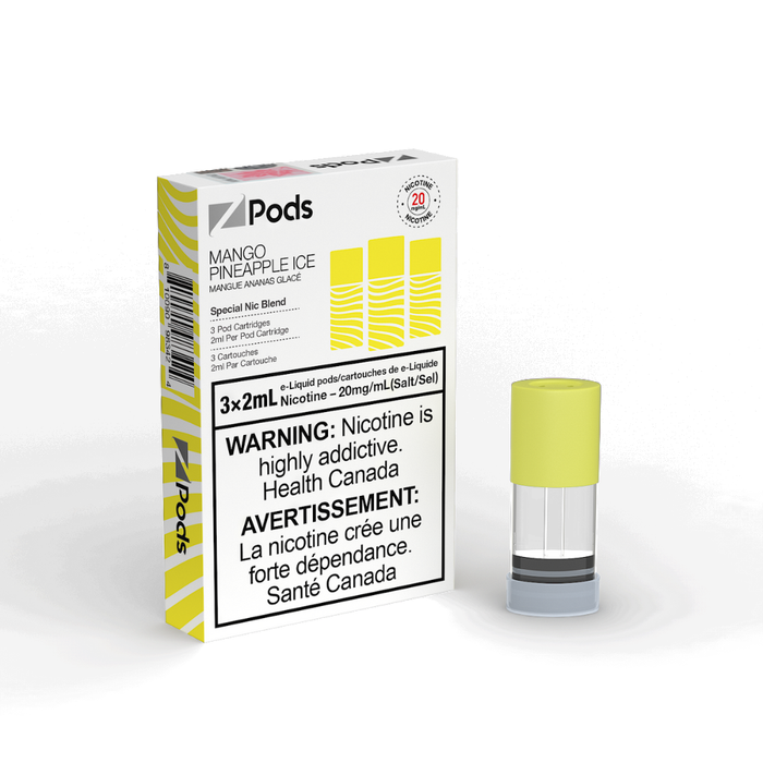 Z Labs pods- Mango Pineapple Ice