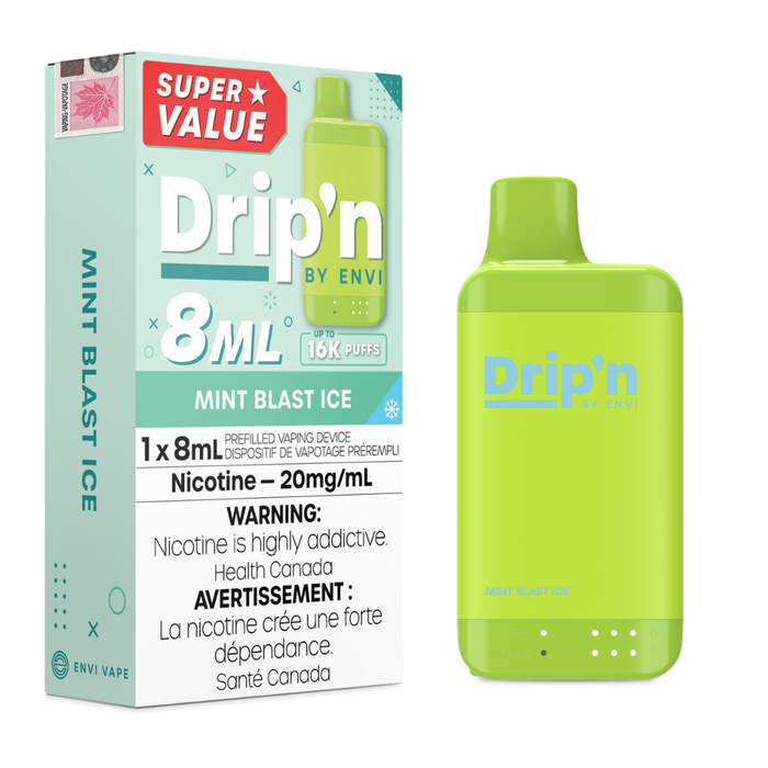 Mint Blast Ice- Drip'n 16k Disposable Vape