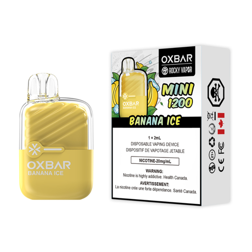 Oxbar Mini 1200 Disposable - Banana Ice