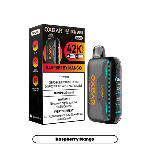 Oxbar G42K Disposable Vape - Raspberry Mango