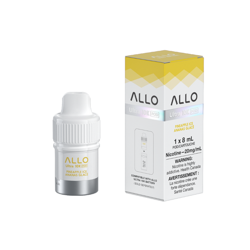 Allo Ultra 10K Puffs Hybrid Devices Pod - Pineapple Ice