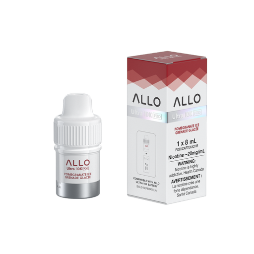 Allo Ultra 10K Puffs Hybrid Devices Pod -Pomegranate Ice