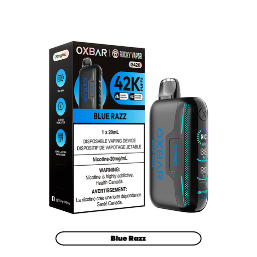 Oxbar G42K Disposable Vape - Blue Razz