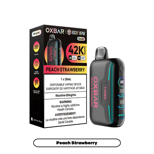 Oxbar G42K Disposable Vape - Peach Strawberry