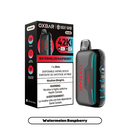 Oxbar G42K Disposable Vape - Watermelon Raspberry