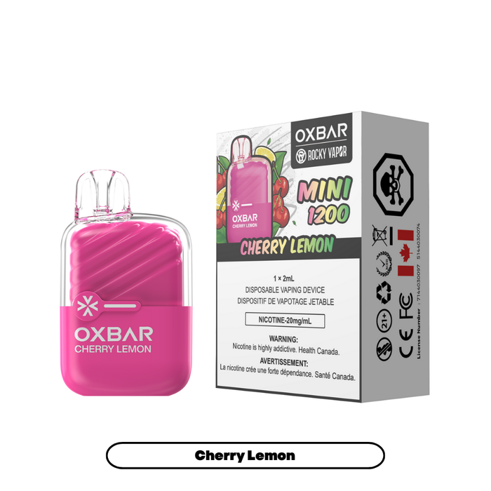 Oxbar Mini 1200 Disposable - Cherry Lemon