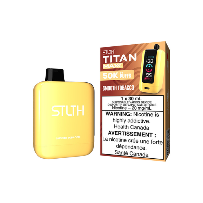 STLTH Titan Max - Smooth Tobacco Disposable Vape