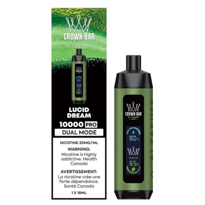 Space Dream - Al Fakher Crown Bar 10K Pro Disposable Vape YYZ Vapes Space Dream - Al Fakher Crown Bar 10K Pro Disposable Vape YYZ Vapes