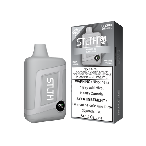 STLTH 8K Pro - Flavourless Disposable Vape