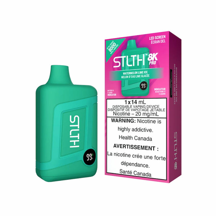 STLTH 8K Pro - Watermelon Lime Iced Disposable Vape