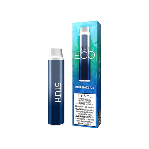 STLTH ECO - Blue Razz Iced disposable Vape