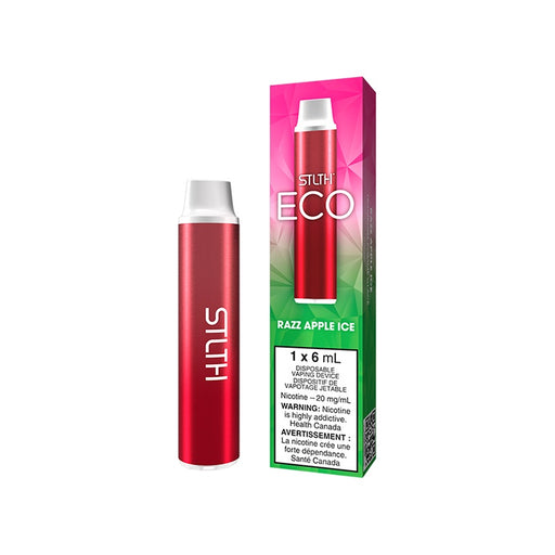 STLTH ECO - Razz Apple Iced Disposable Vape