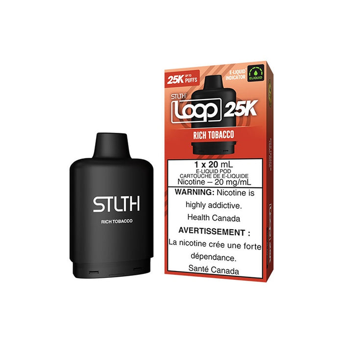 STLTH Loop 25k - Rich Tobacco Vape Pod