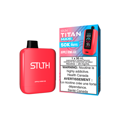 STLTH Titan Max - Apple Kiwi Iced Disposable Vape