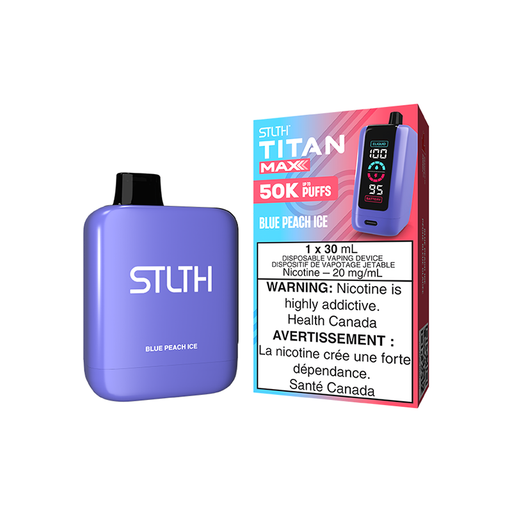 STLTH Titan Max - Blue Peach Iced Disposable Vape