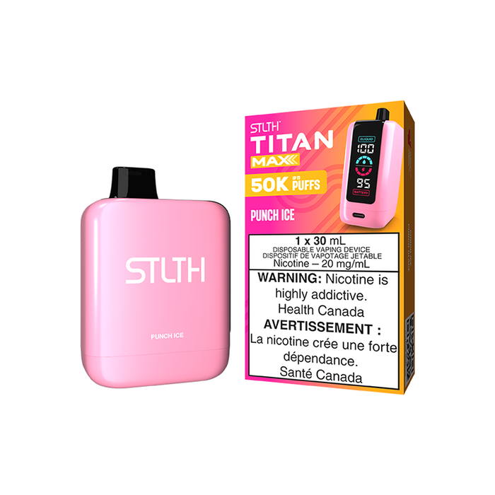 STLTH Titan Max - Punch Iced Disposable Vape
