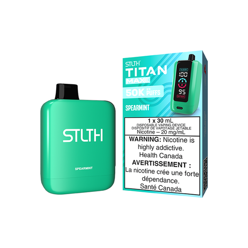 STLTH Titan Max - Spearmint Disposable Vape