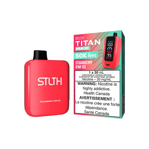 STLTH Titan Max - Strawberry Kiwi Iced Disposable Vape