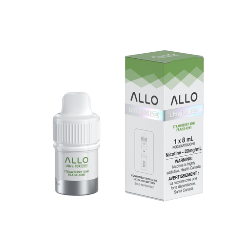 Allo Ultra 10K Puffs Hybrid Devices Pod - Strawberry Kiwi