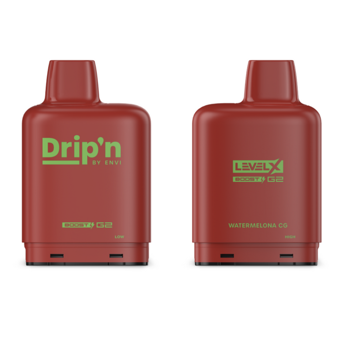 Watermelona CG Drip'n Level X Boost G2 Pods