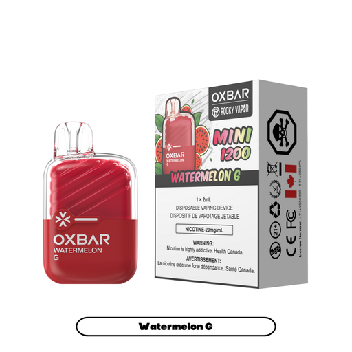 Oxbar Mini 1200 Disposable - Watermelon G